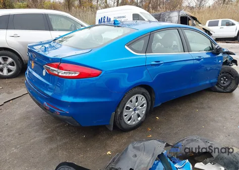 2020 Ford Fusion S from USA, damaged, VIN 3FA6P0G76LR198067